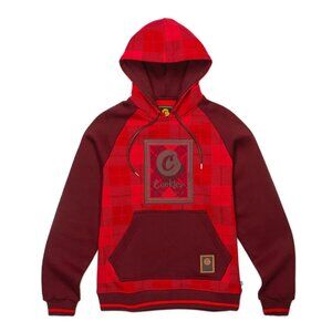 Cookies Park Ave Red Plaid Fleece Pullover Hoodie